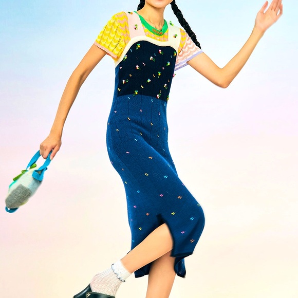 YanYan Rosie X-Back Midi Dress - Picture 2 of 16